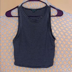 Wild Fable Striped High Neck Tank